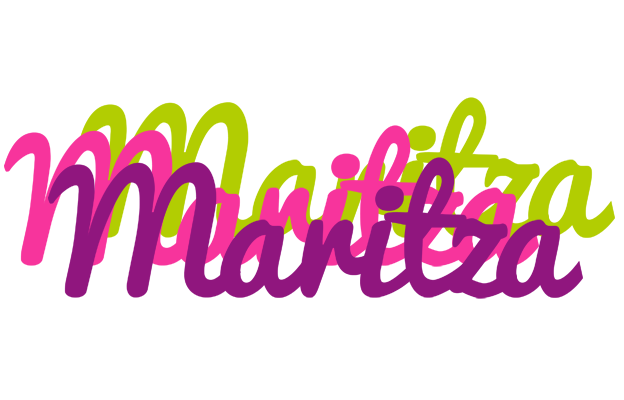 Maritza flowers logo