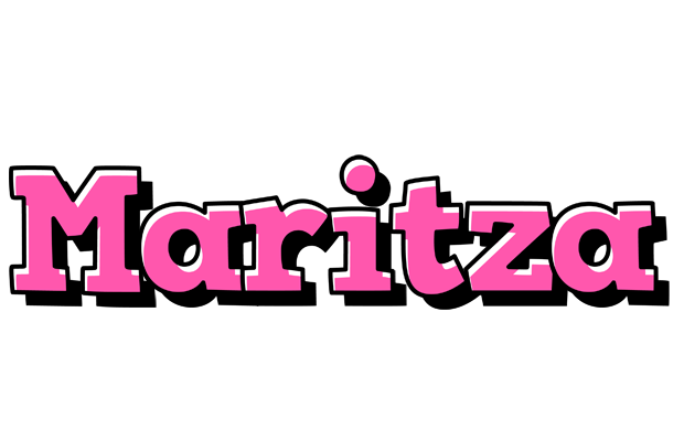 Maritza girlish logo