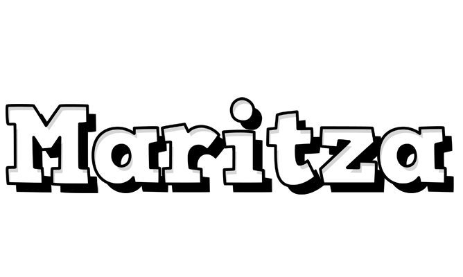 Maritza snowing logo