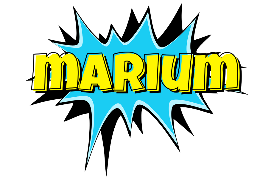 Marium amazing logo