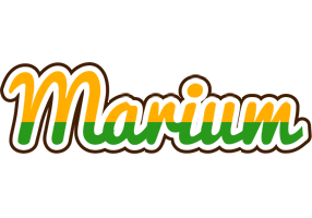 Marium banana logo