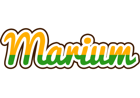 Marium banana logo