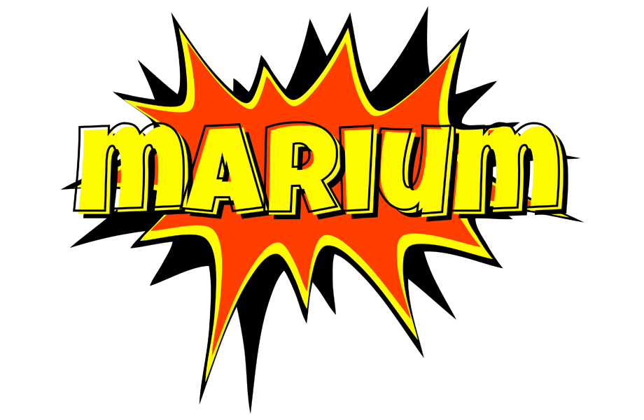Marium bazinga logo