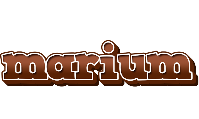 Marium brownie logo