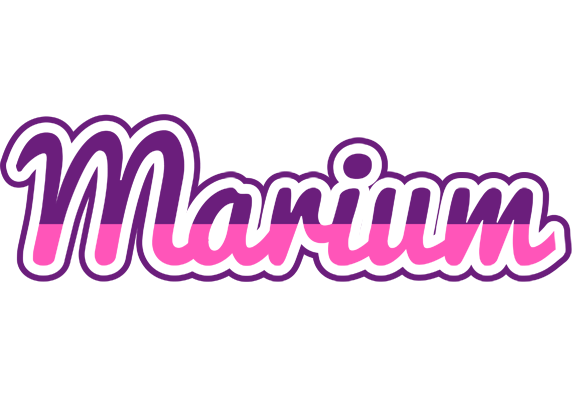 Marium cheerful logo