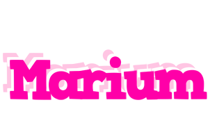 Marium dancing logo