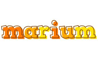 Marium desert logo