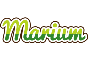 Marium golfing logo