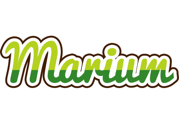 Marium golfing logo