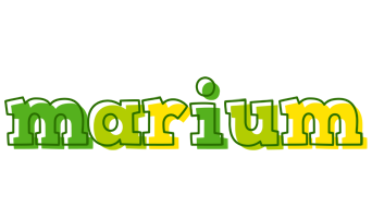 Marium juice logo