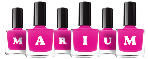 Marium nails logo