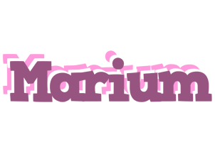 Marium relaxing logo