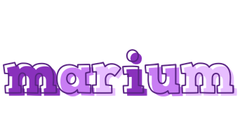 Marium sensual logo