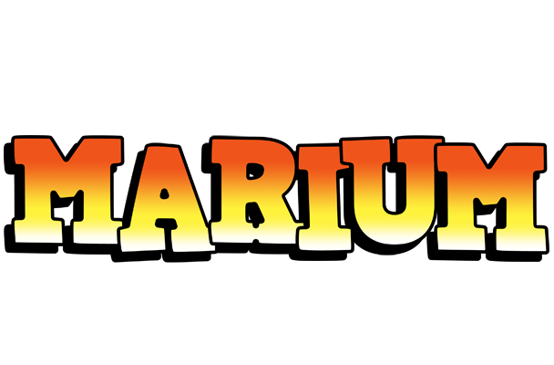 Marium sunset logo