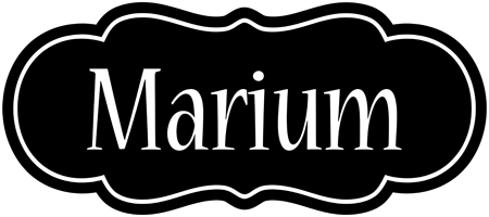 Marium welcome logo