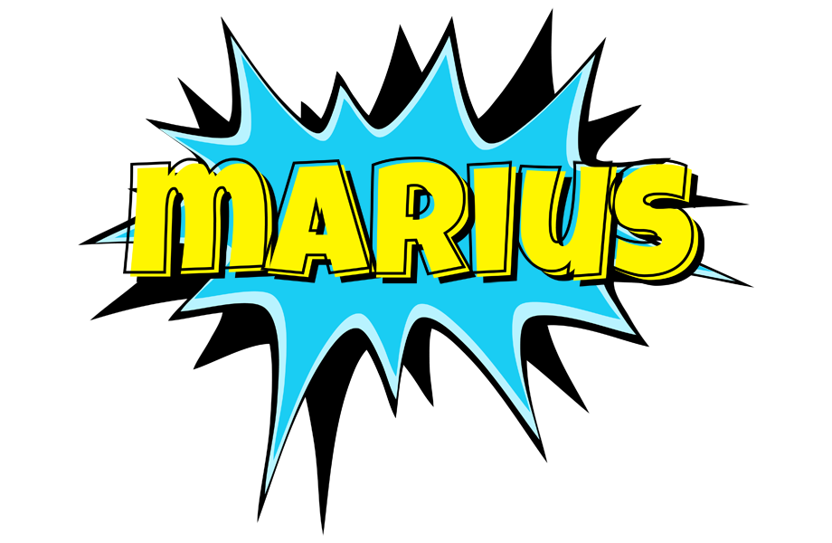 Marius amazing logo