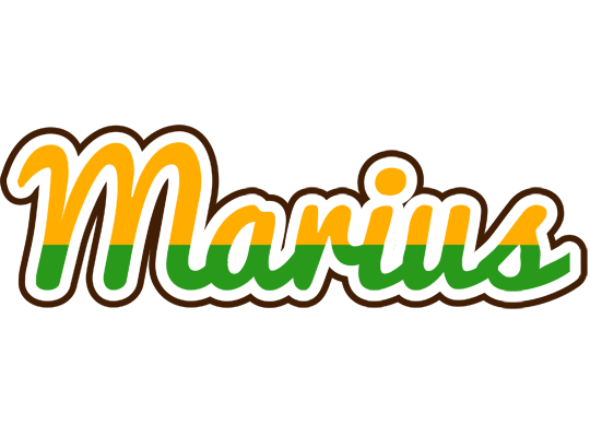 Marius banana logo