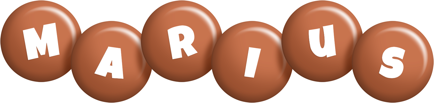 Marius candy-brown logo