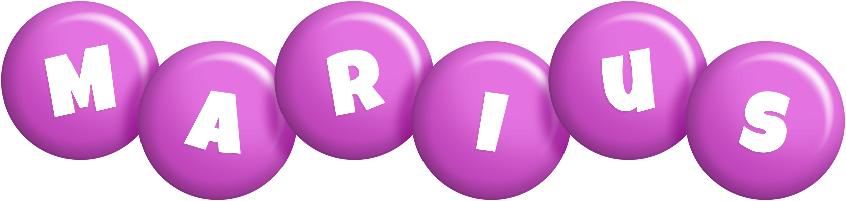 Marius candy-purple logo
