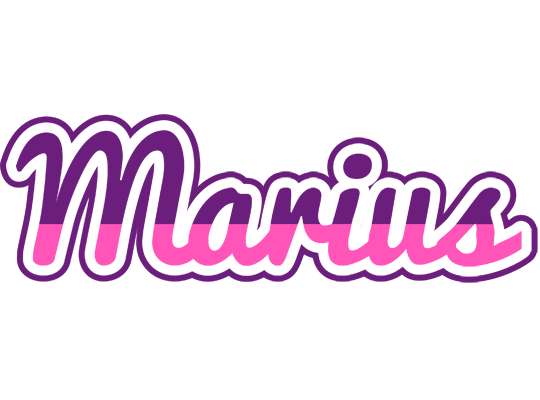 Marius cheerful logo