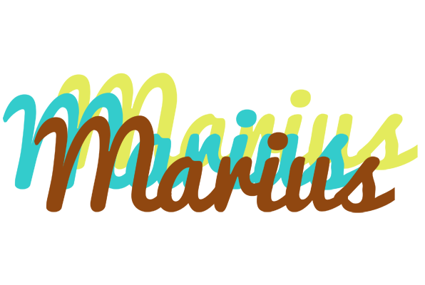 Marius cupcake logo