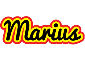 Marius flaming logo