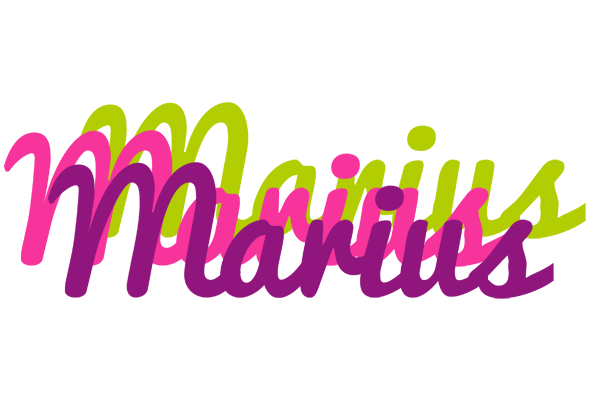 Marius flowers logo