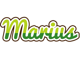 Marius golfing logo