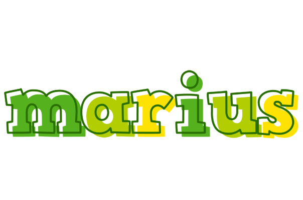 Marius juice logo