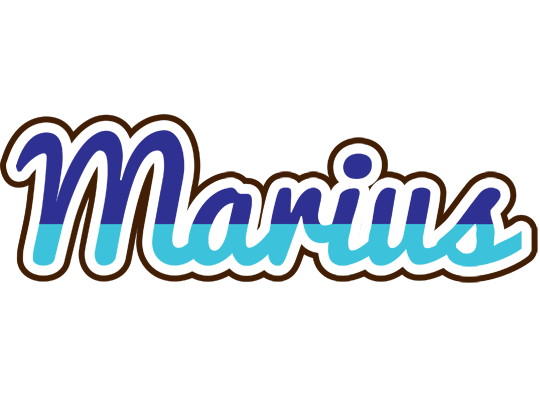 Marius raining logo