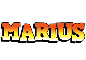 Marius sunset logo