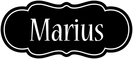 Marius welcome logo