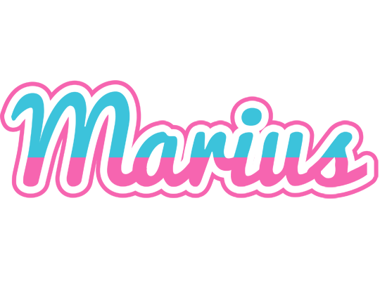 Marius woman logo