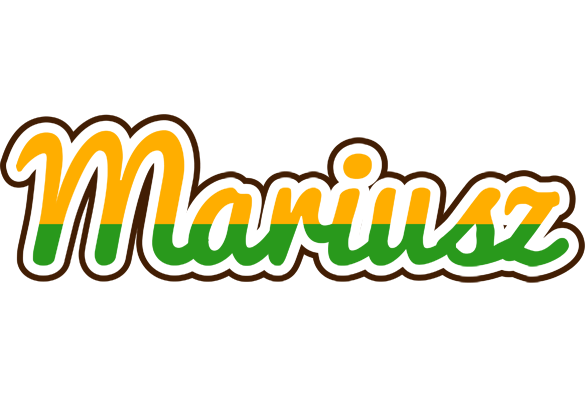 Mariusz banana logo