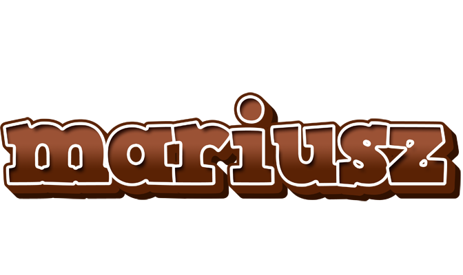 Mariusz brownie logo