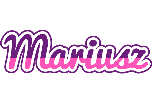 Mariusz cheerful logo