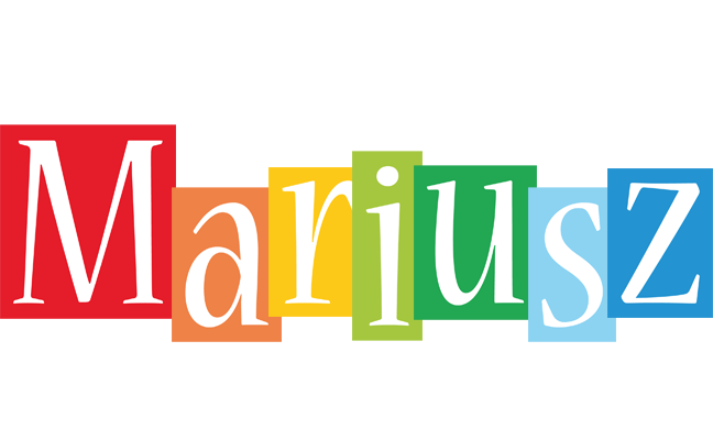 Mariusz colors logo