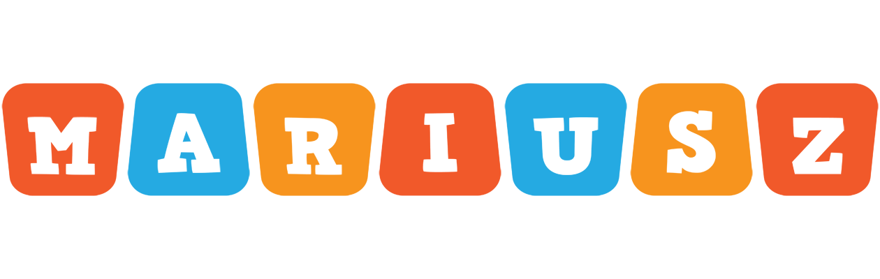 Mariusz comics logo