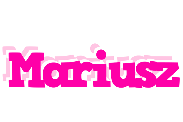 Mariusz dancing logo