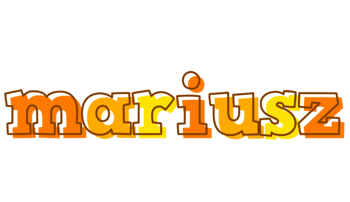 Mariusz desert logo