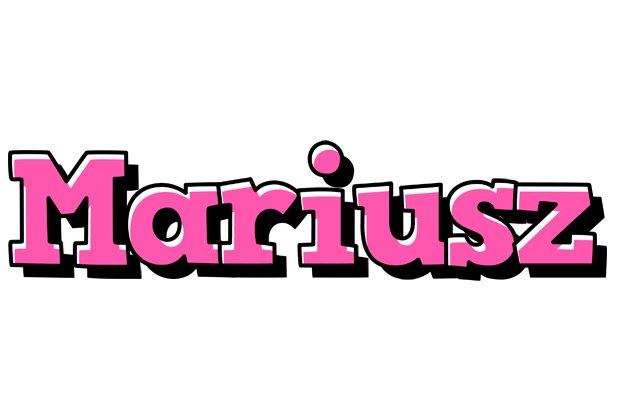 Mariusz girlish logo