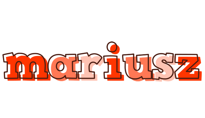 Mariusz paint logo
