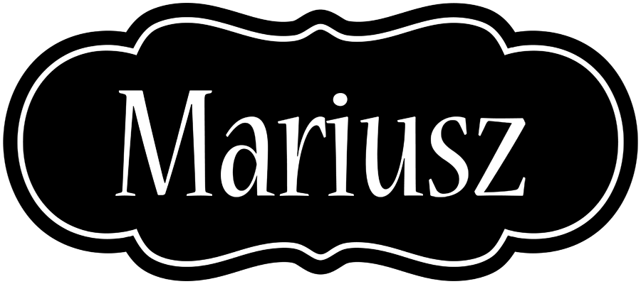 Mariusz welcome logo