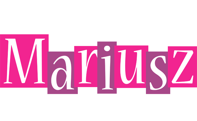 Mariusz whine logo