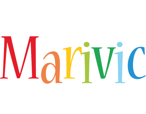 Marivic birthday logo