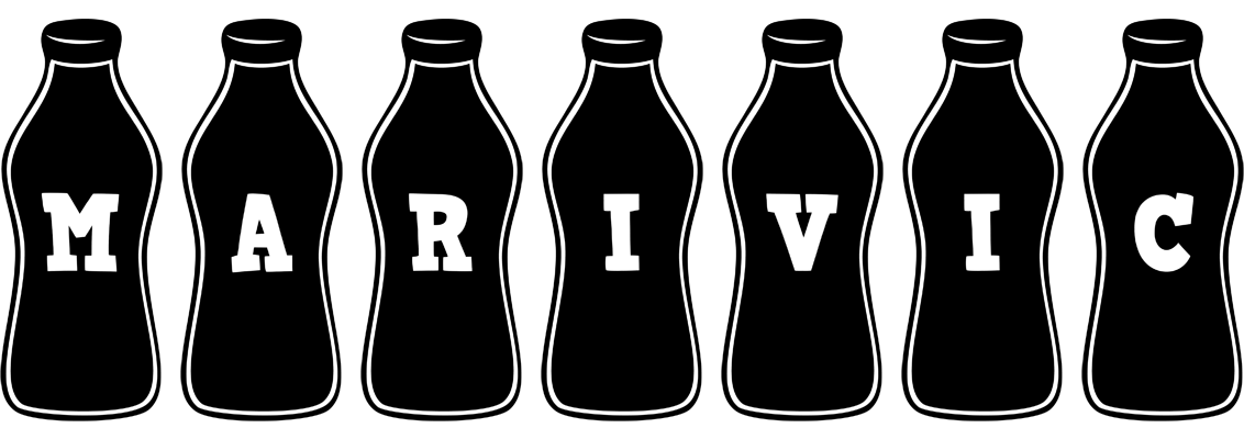Marivic bottle logo