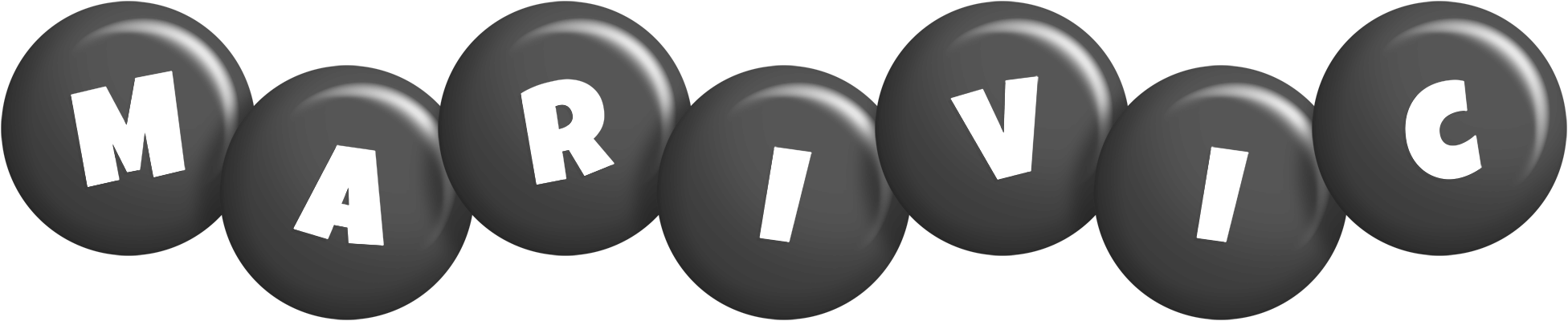 Marivic candy-black logo