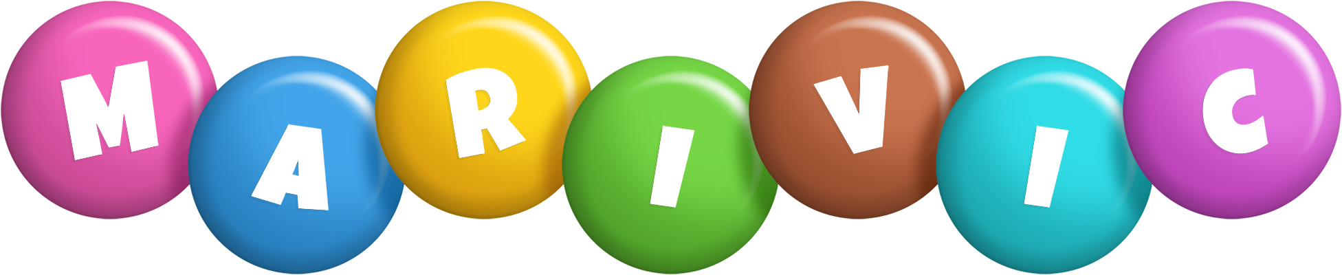 Marivic candy logo