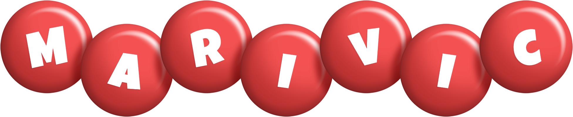 Marivic candy-red logo