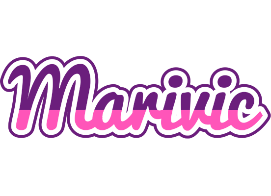 Marivic cheerful logo